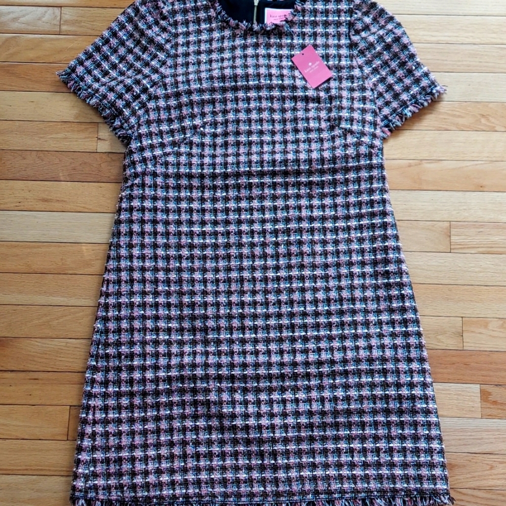 Beautiful, soft Kate Spade plaid dress.